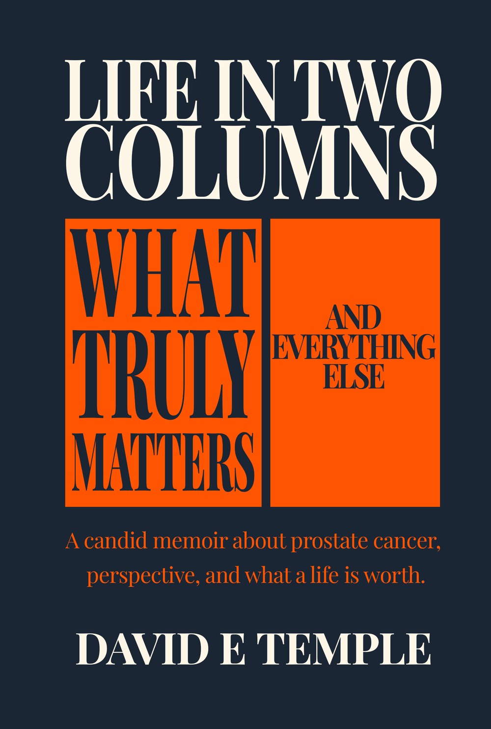 Life in Two Columns cover