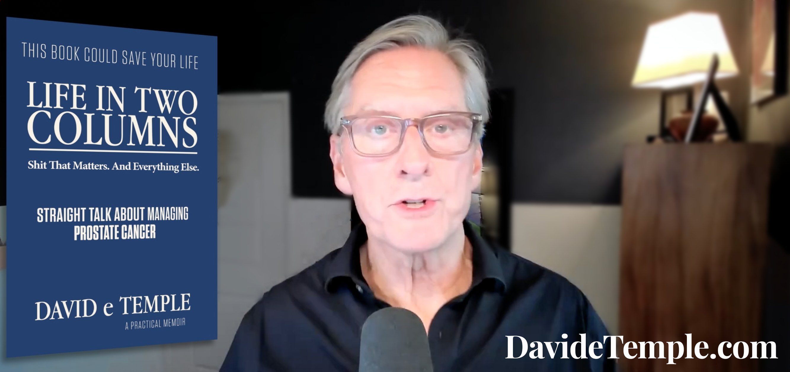 David E. Temple — watch the backstory of Life in Two Columns